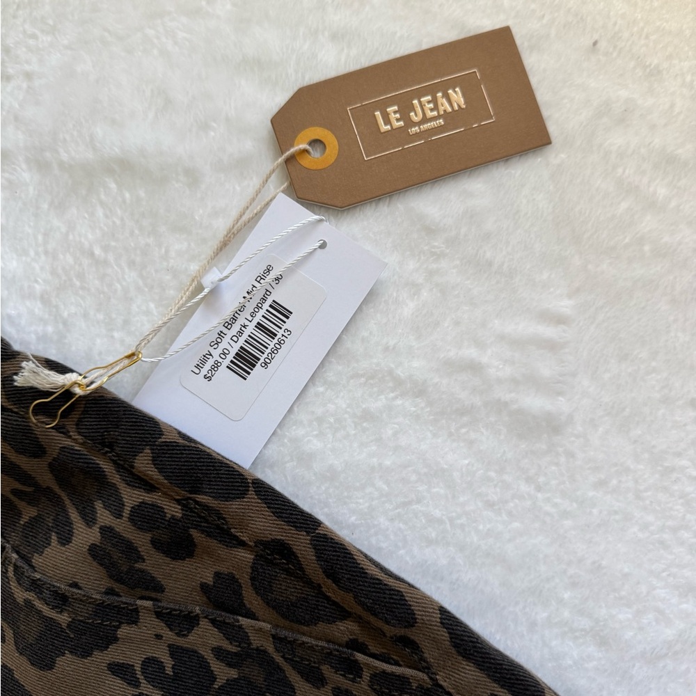 Brown Leopard Print Women’s Pants - Picture 4 of 4